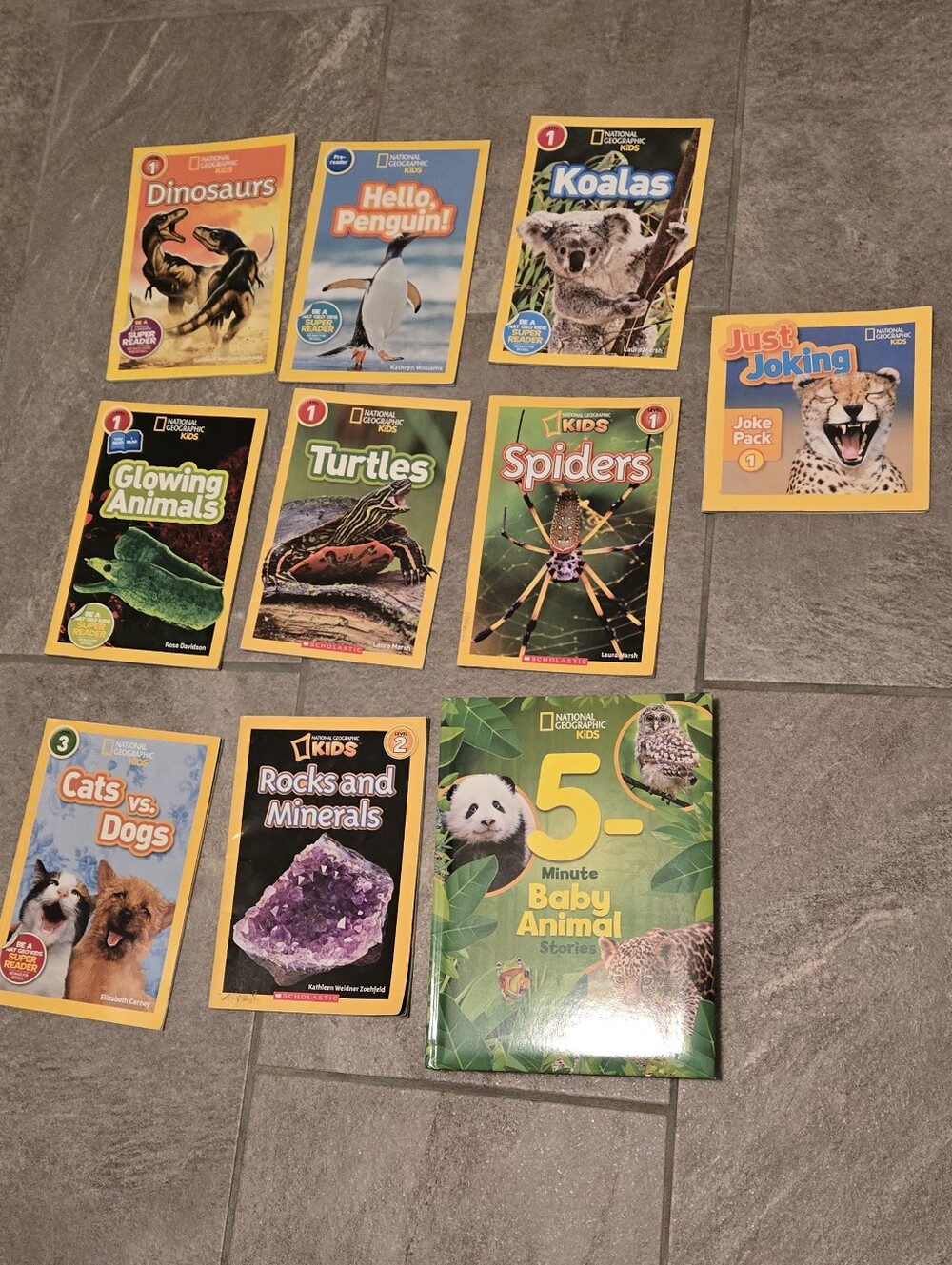 Lot of National Geographic Kid's Books